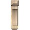 Ekena Millwork Imperial Craftsman Rough Sawn Bracket w/ Offset Brace, Douglas Fir, 6"W x 16"D x 24"H BKT0604X16X24IMP04RDF - alternate 4